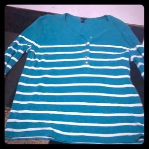 Long sleeve green thermal style